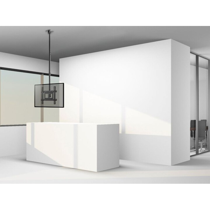 Equip 650321 support TV de plafond inclinable pour écrans 32" à 70" noir