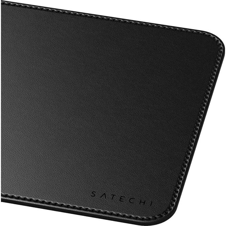 Satechi Premium Mouse Pad - Vegan Leather Mouse Pad (Black)