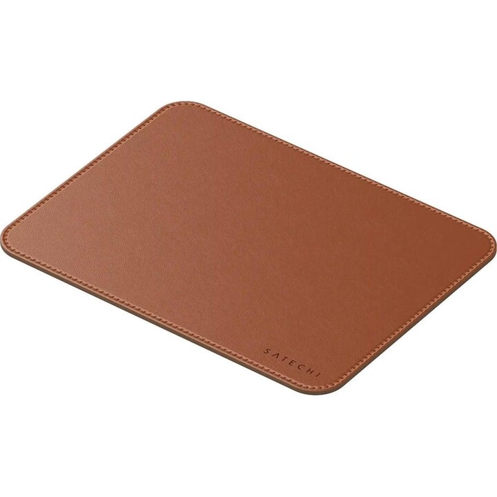 Alfombrilla de ratón Satechi Premium de piel vegana (marrón)