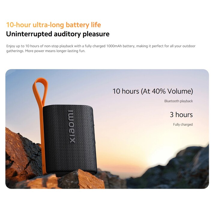 Xiaomi Sound Pocket Pink Bluetooth Speaker