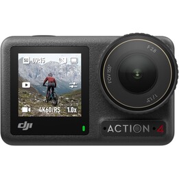DJI Osmo Action 4 Standard Combo, 4K/120fps Waterproof Action Camera with 1/1.3-inch Sensor, Stunning Low-Light Footage