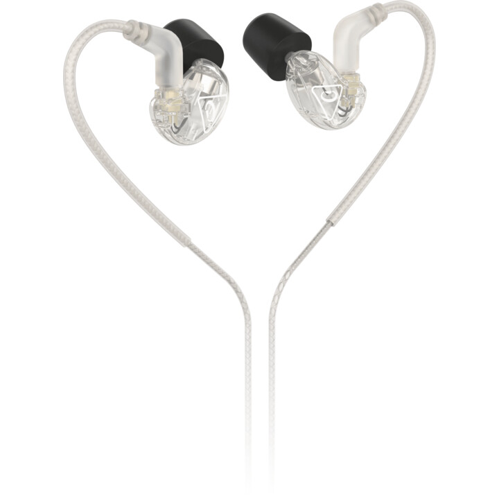 Behringer SD251-CL - Auriculares intrauditivos con conector MMCX, transparente