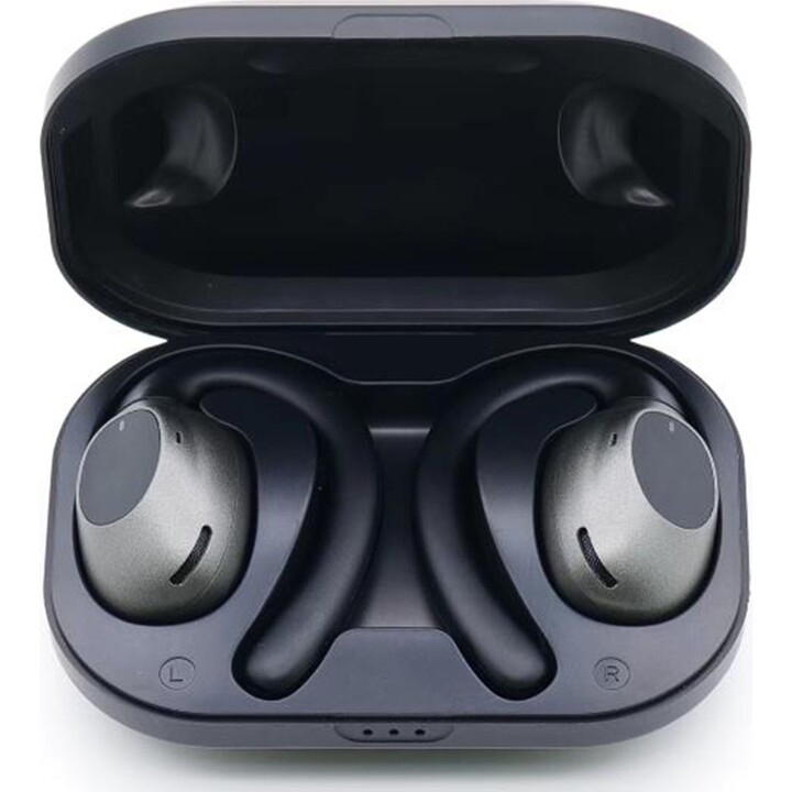 Nilox NXTWRUNBEATOR auriculares inalámbricos negro/argento