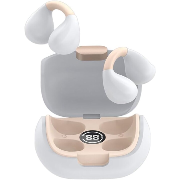 COOL Clip écouteurs stéréo Bluetooth earbuds blancs