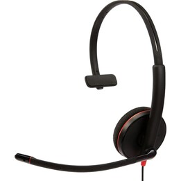Auriculares monoaurales USB-C Poly Blackwire 3210 + adaptador USB-C/A