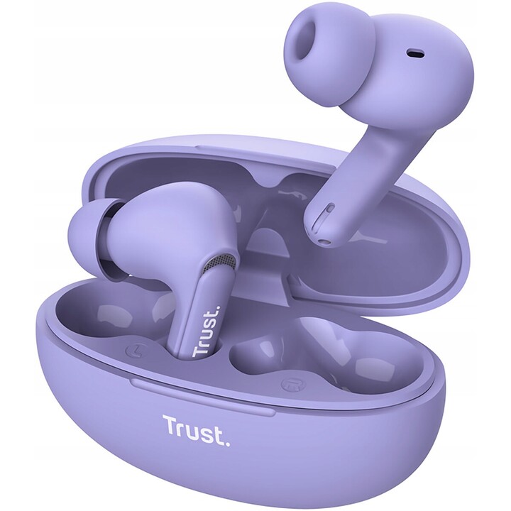 Trust Yavi auriculares Bluetooth ENC roxos