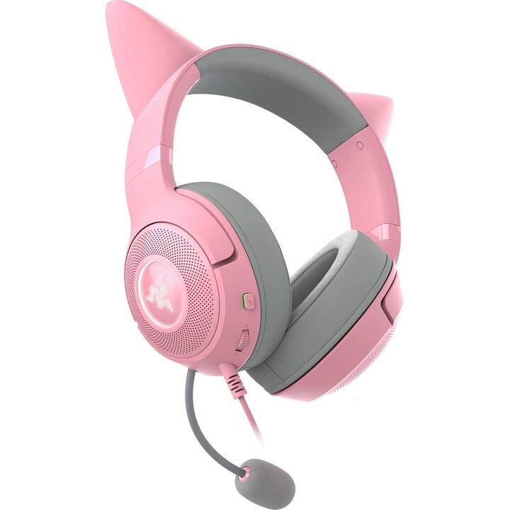 Fones de ouvido de quartzo Razer Kraken Kitty V2 (rz04-04730200-r3m1)
