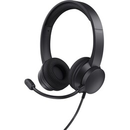 Fones de ouvido Trust HS-201 USB/ com microfone/ USB/ preto