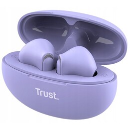 Trust Yavi écouteurs Bluetooth ENC violets