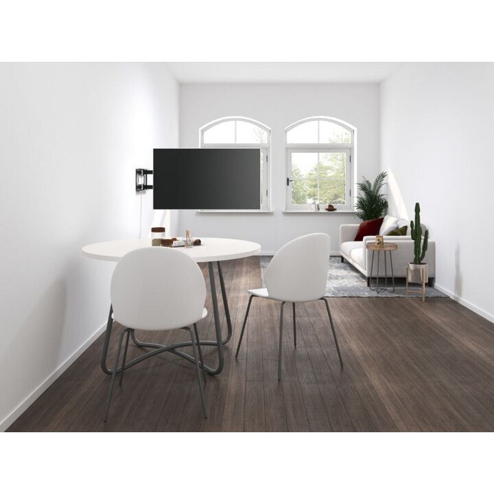 Equip 650327 Long Arm Full Motion TV Wall Mount Bracket, Black