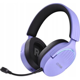 Fones de ouvido sem fio para jogos com microfone Trust Gaming GXT 491 Fayzo/ Bluetooth/ Jack 3.5/ Roxo