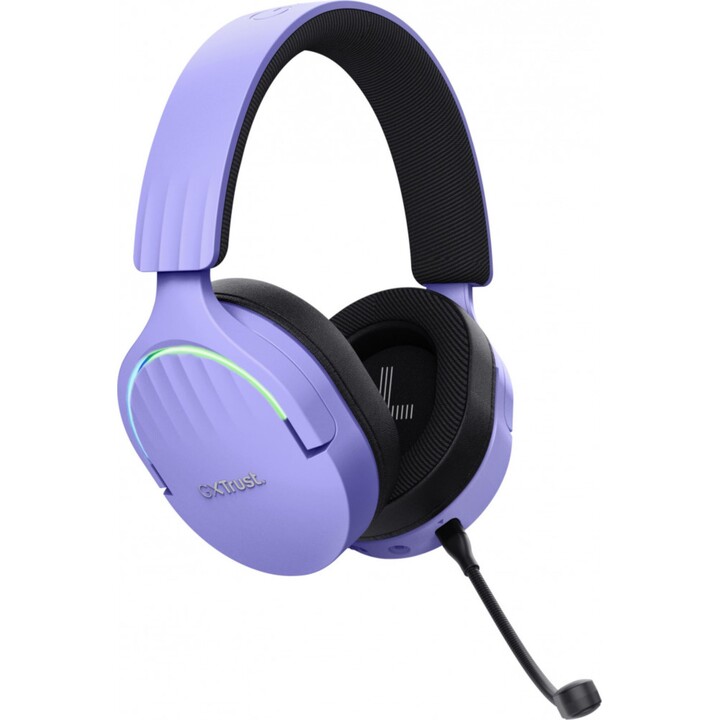 Wireless Gaming Headphones with Microphone Trust Gaming GXT 491 Fayzo/ Bluetooth/ Jack 3.5/ Purple