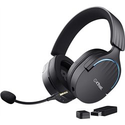 Casque de jeu sans fil avec microphone Trust Gaming GXT 491 Fayzo/ Bluetooth/ Jack 3.5