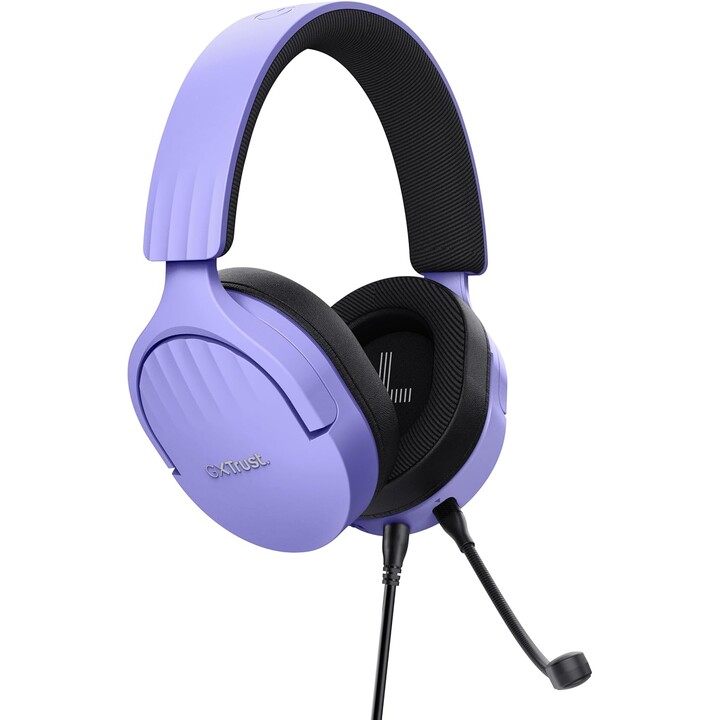 Gaming Headphones with Microphone Trust Gaming GXT 489 Fayzo/ Jack 3.5/ Purple