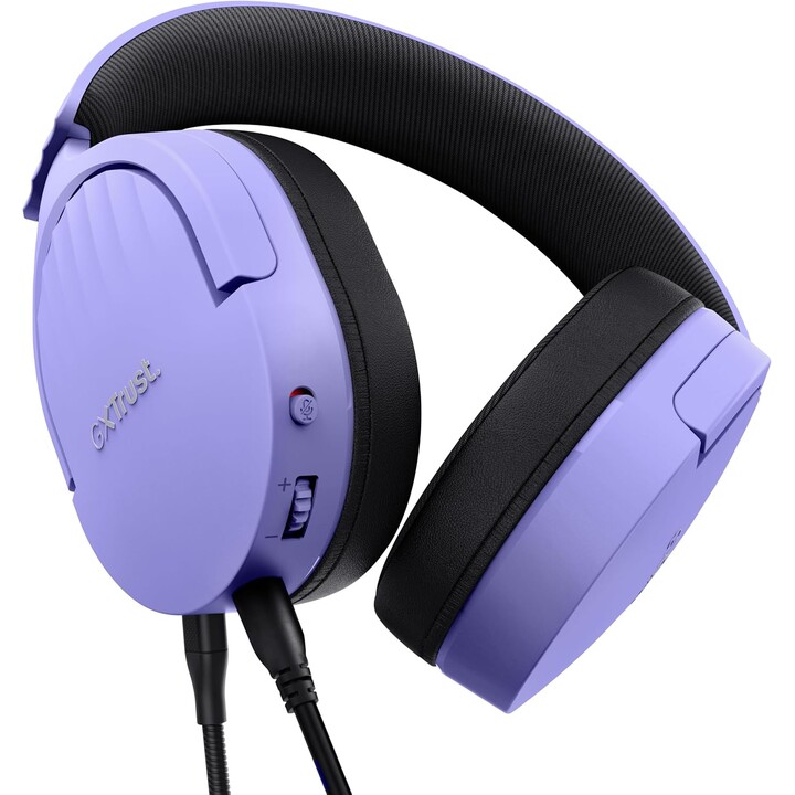 Gaming Headphones with Microphone Trust Gaming GXT 489 Fayzo/ Jack 3.5/ Purple