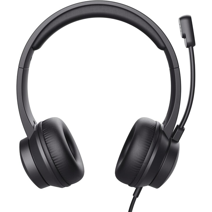 Trust Ayda Casque/ avec microphone/ USB/ Noir