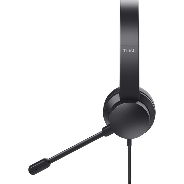 Auriculares Trust HS-150/ con Micrófono/ Jack 3.5/ Negros