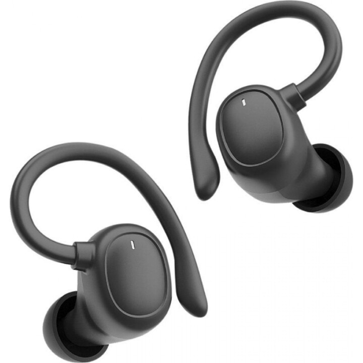 Muvit Fones de ouvido esportivos iO Smart True sem fio preto