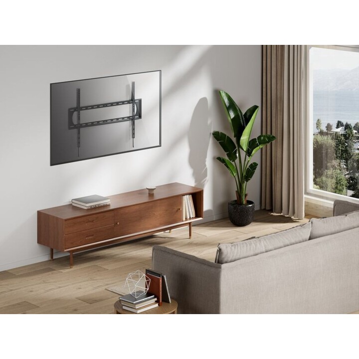 EQUIP 650338 Supporto da parete fisso per TV 60"-120" nero