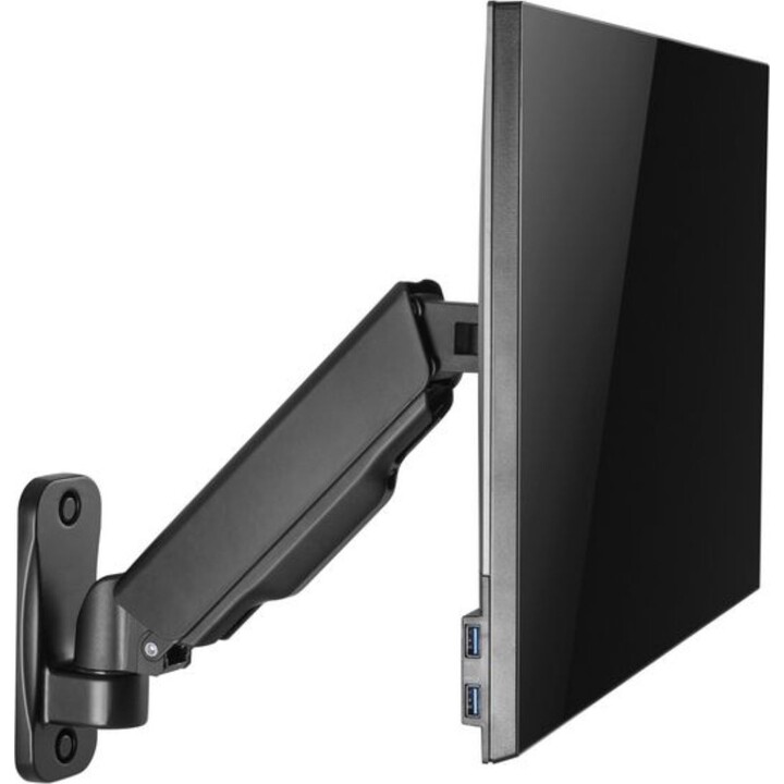 EQUIP 650136 Supporto da parete per monitor 17"-32", braccio 334 mm, nero