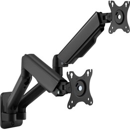Supporto a parete per due monitor 17"-32".
