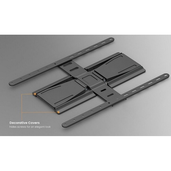 Equip 650344 Soporte de pared para TV de movimiento completo ultradelgado de 43"-90"