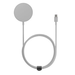 Chargeur sans fil USB gris clair pour smartphone Native Union SNST-QI2-SAN