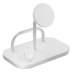 ZENS ZEDC29W/00 cargador de dispositivo móvil Auriculares, Smartphone, Reloj inteligente Plata, Blanco Corriente alterna, USB Ca
