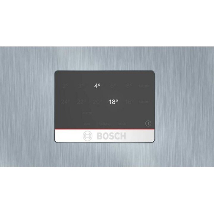 Frigorífico Bosch Serie 4 KGN56XLEB combinado 508L Plata