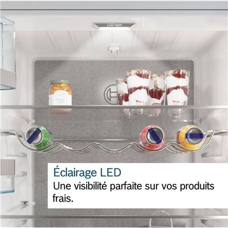 Bosch Series 4 KGN56XLEB Fridge Freezer Freestanding 508 LE Stainless Steel