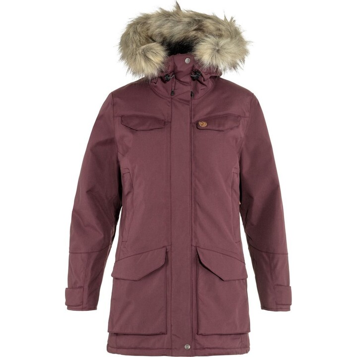 Women's Fjallraven Nuuk Parka - Port Size L
