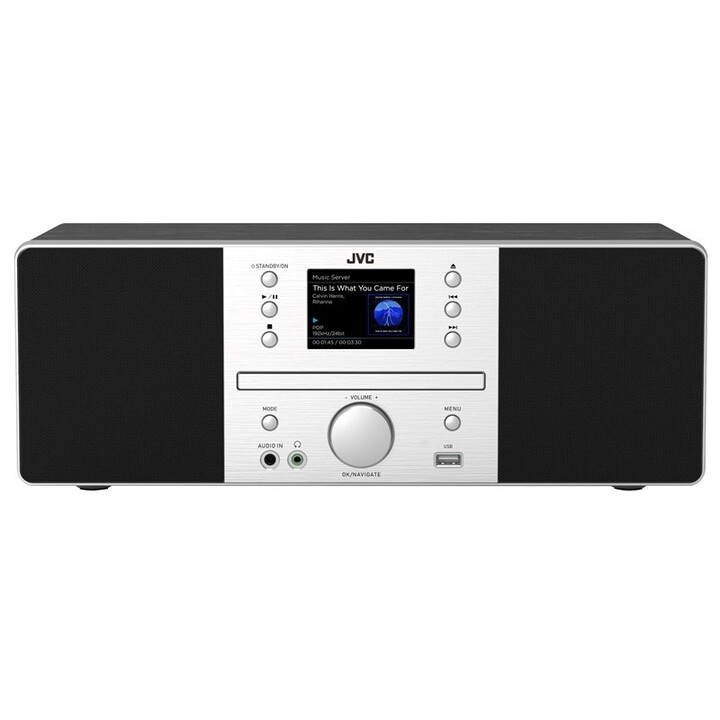 Radio odtwarzacz JVC RD-E874B black