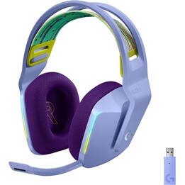 Logitech G733 Wireless Headset Headphones Wireless Headband Lilac