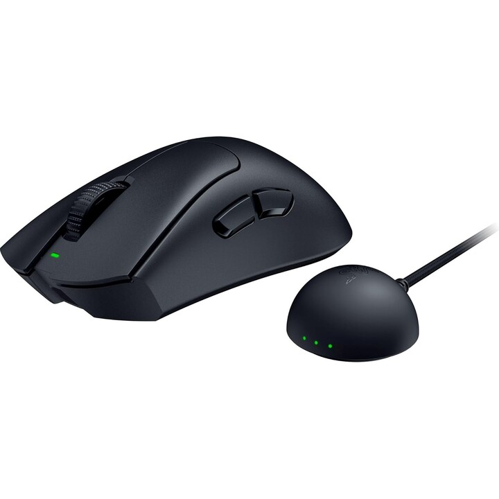 Razer Deathadder v4 Pro, mouse da gioco wireless, nero