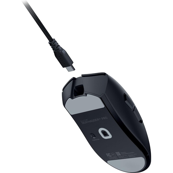 Razer DeathAdder V4 Pro, Wireless Gaming Mouse, Black