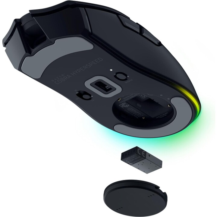 Razer Cobra HyperSpeed, Lightweight Customizable Wireless Gaming Mouse, Black