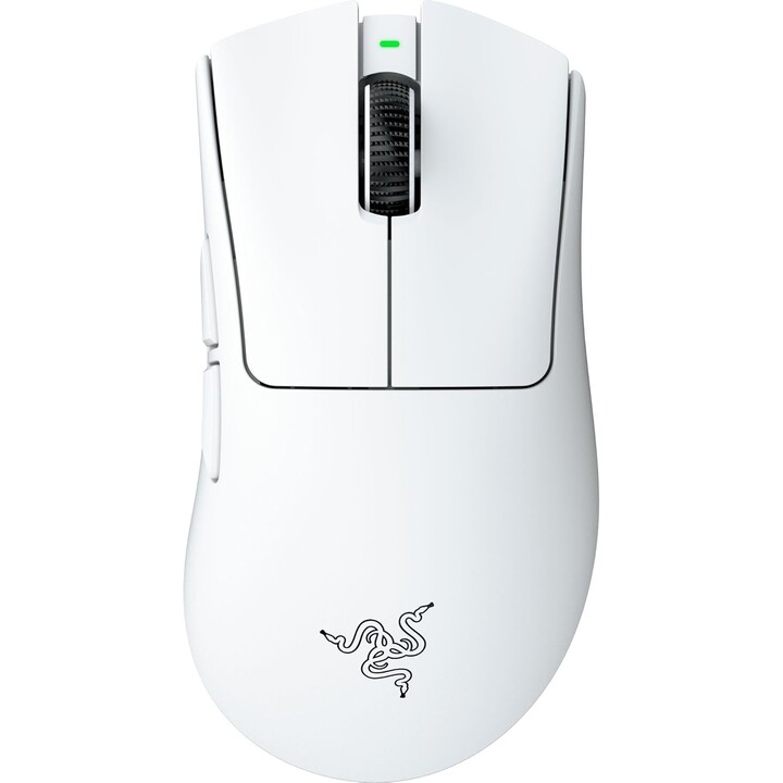 Razer DeathAdder V4 Pro, Wireless Gaming Mouse, White