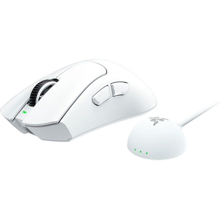Razer Deathadder V4 Pro, souris de jeu sans fil, blanc