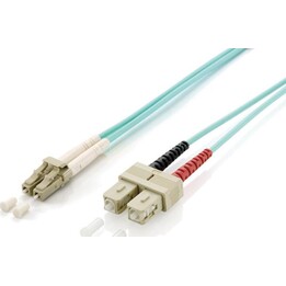 Halogen-free OM3 duplex fiber optic cable SC/SC 50/125u 10m halogen-free