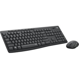 Logitech MK295 Silent Wireless Combo teclado e mouse, grafite