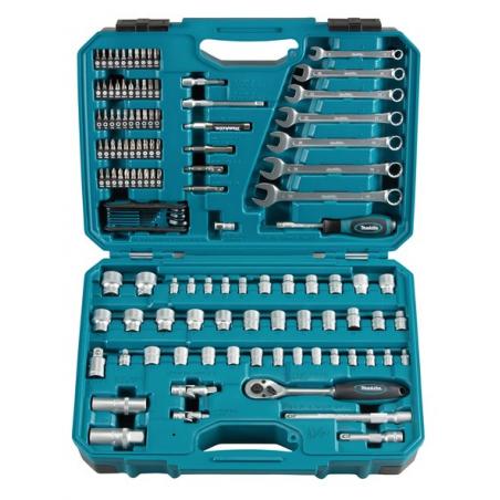 Makita E-06616 juego de herramientas mecanicas 120 herramientas