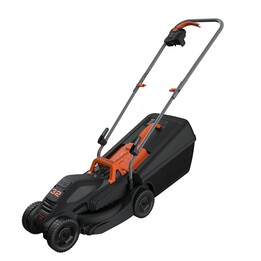 Cortador de grama a gasolina Black & Decker BEMW351-QS, preto e laranja