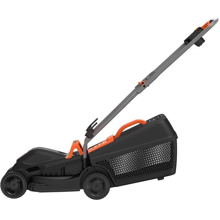 Black & Decker BEMW351-QS Benzin-Schubrasenmäher Schwarz, Orange