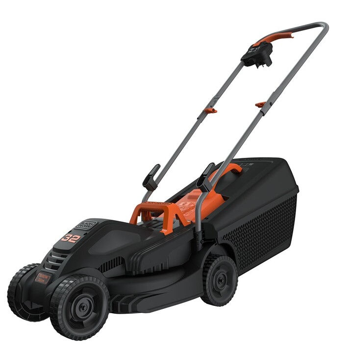 Cortador de grama a gasolina Black & Decker BEMW351-QS, preto e laranja