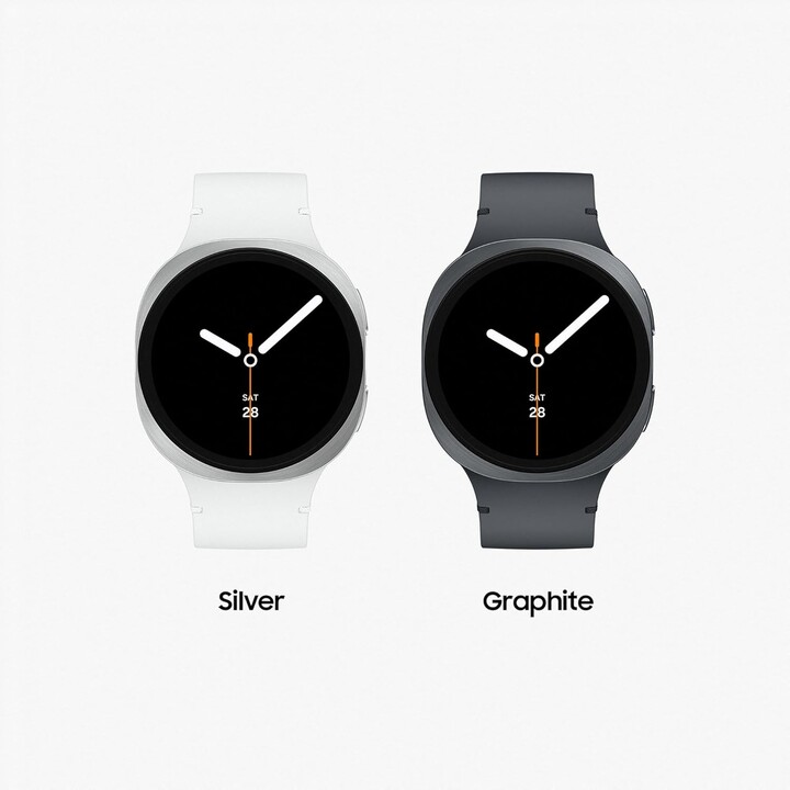 Samsung Galaxy Watch8, 44mm, LTE Bluetooth, AI Smart Watch, 3nm -Prozessor, Health & Sleep Coach, Graphite, Grau