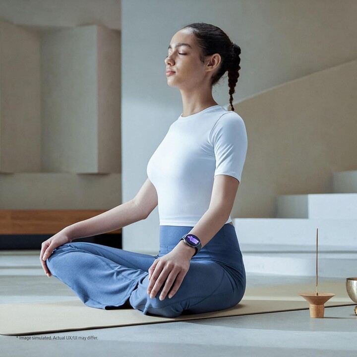 Samsung Galaxy Watch8, 44mm, LTE Bluetooth, AI Smart Watch, 3nm -Prozessor, Health & Sleep Coach, Graphite, Grau