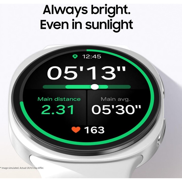 Samsung Galaxy Watch8, 44mm, LTE Bluetooth, AI Smart Watch, 3nm -Prozessor, Health & Sleep Coach, Graphite, Grau