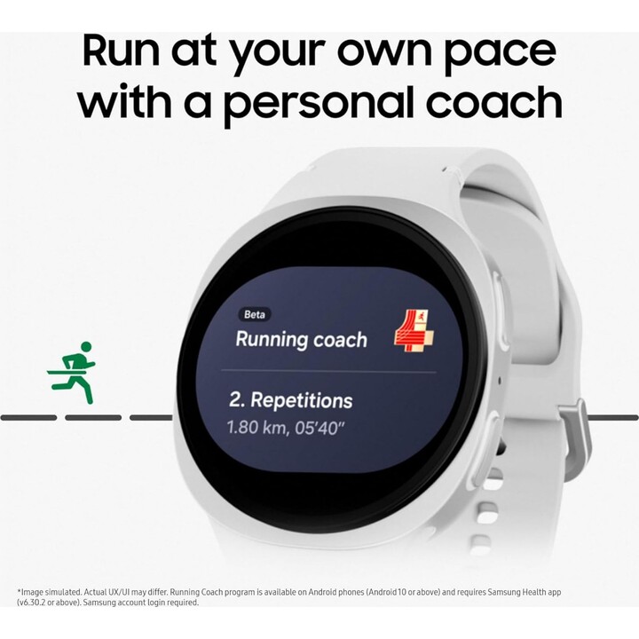 Samsung Galaxy Watch8, 44mm, LTE Bluetooth, AI Smart Watch, 3nm -Prozessor, Health & Sleep Coach, Graphite, Grau