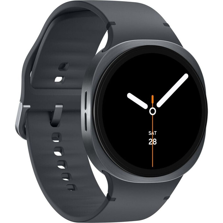 Samsung Galaxy Watch8, 44mm, LTE Bluetooth, AI Smart Watch, 3nm -Prozessor, Health & Sleep Coach, Graphite, Grau