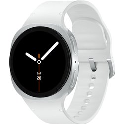 Samsung Galaxy Watch8, 44mm, LTE Bluetooth, AI Smart Watch, Processore 3NM, Coach Health & Sleep, Silver